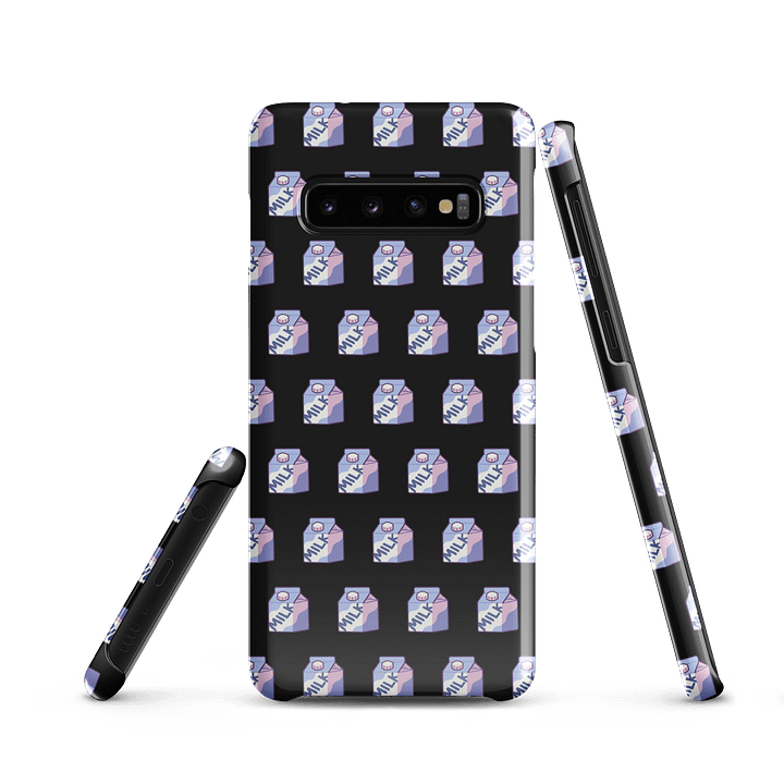 Milky Samsung Case Black product image (1)