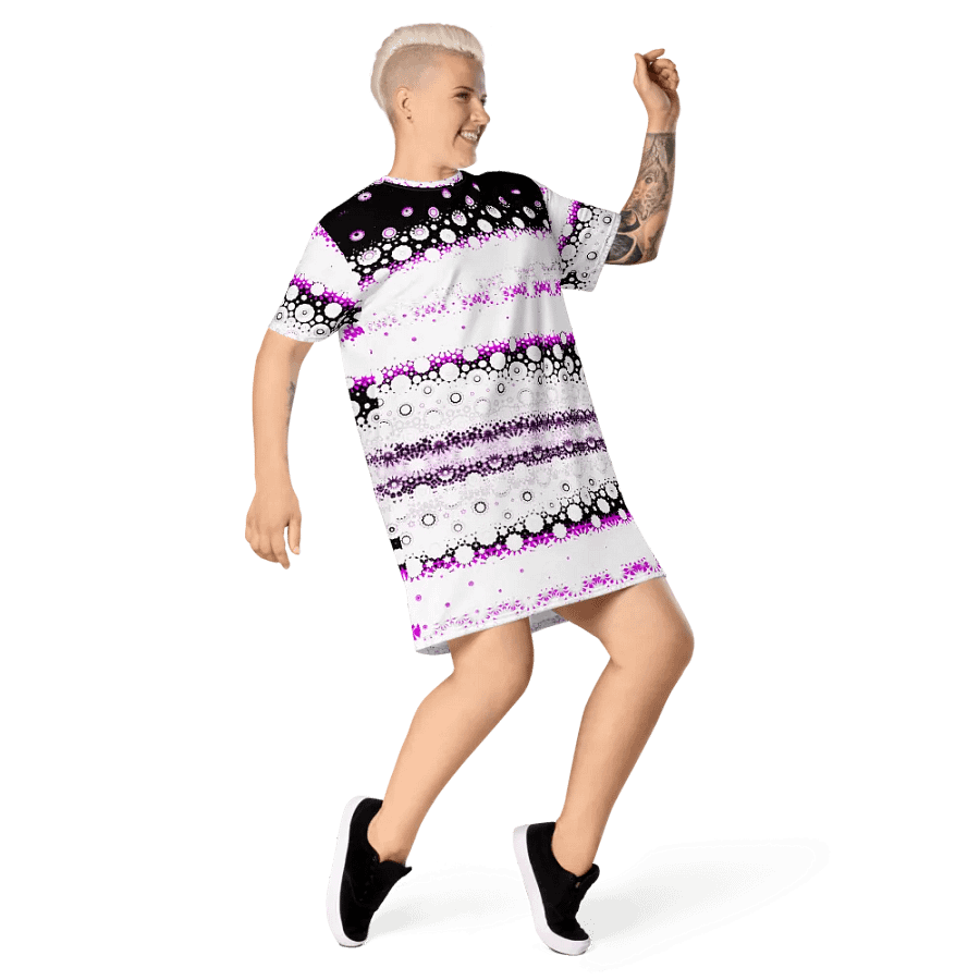 Super Cool Abstract T Shirt Dress product image (6)