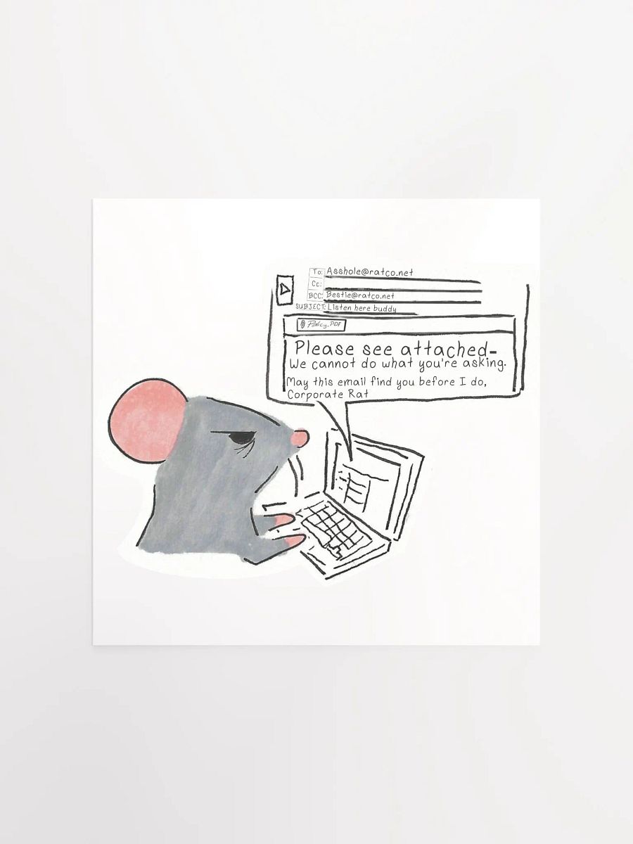 May This Email Find you Before I Do Print product image (1)