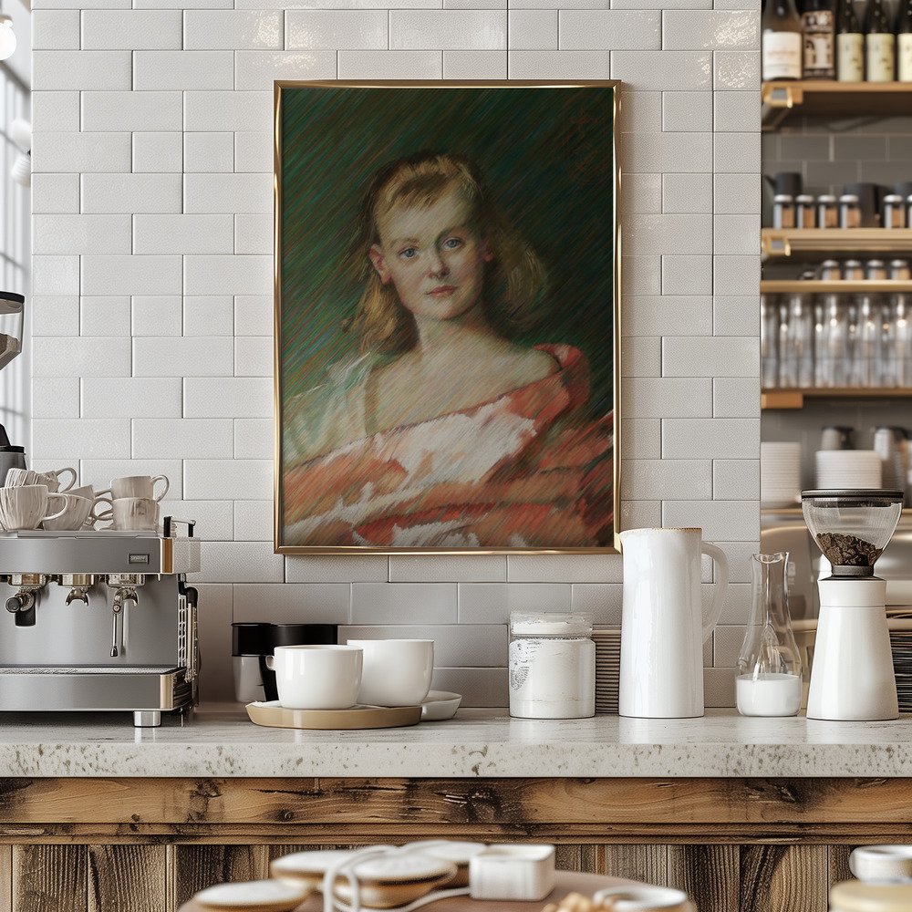 Portrait of Princess Wilhelmina (Tribute to Thérèse Schwartze) - 23-08-24 product image (5)