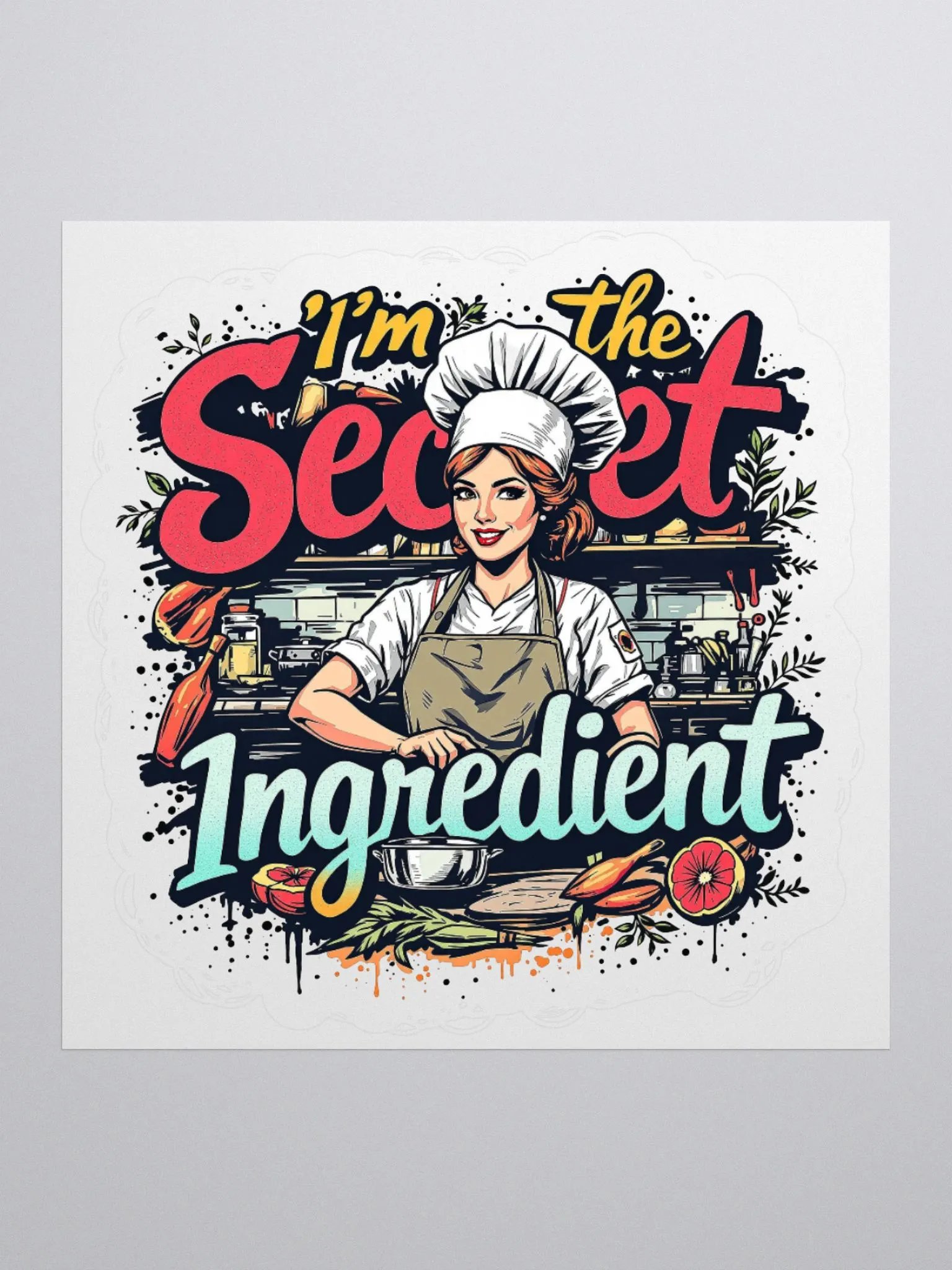 Secret Ingredient Chef Sticker product image (3)