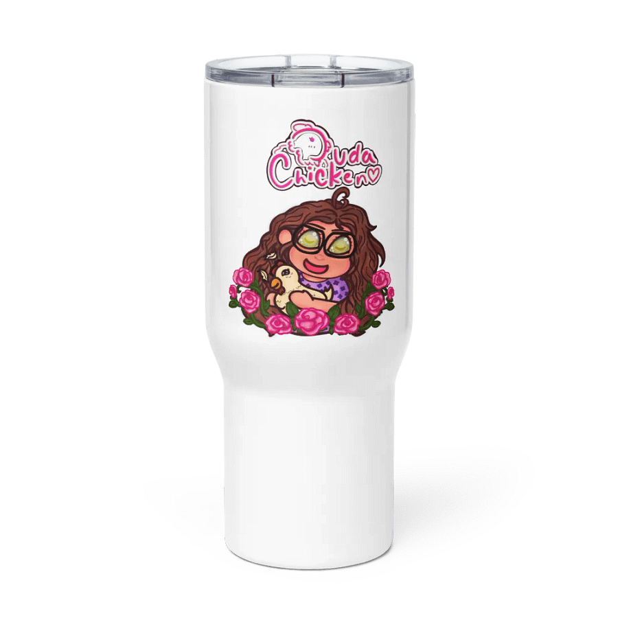 Chick & Roses Travel Mug product image (2)