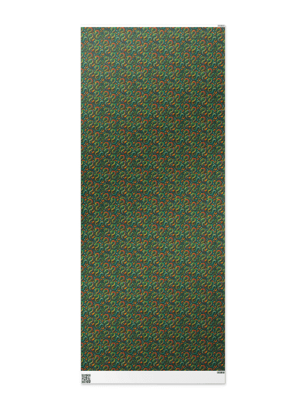 🐉 Dragon Christmas Wrapping Paper – Wrap in Flame, Gift with Power product image (4)