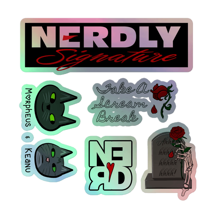 Fall 2024 Variety Sticker Sheet (Holographic) product image (1)