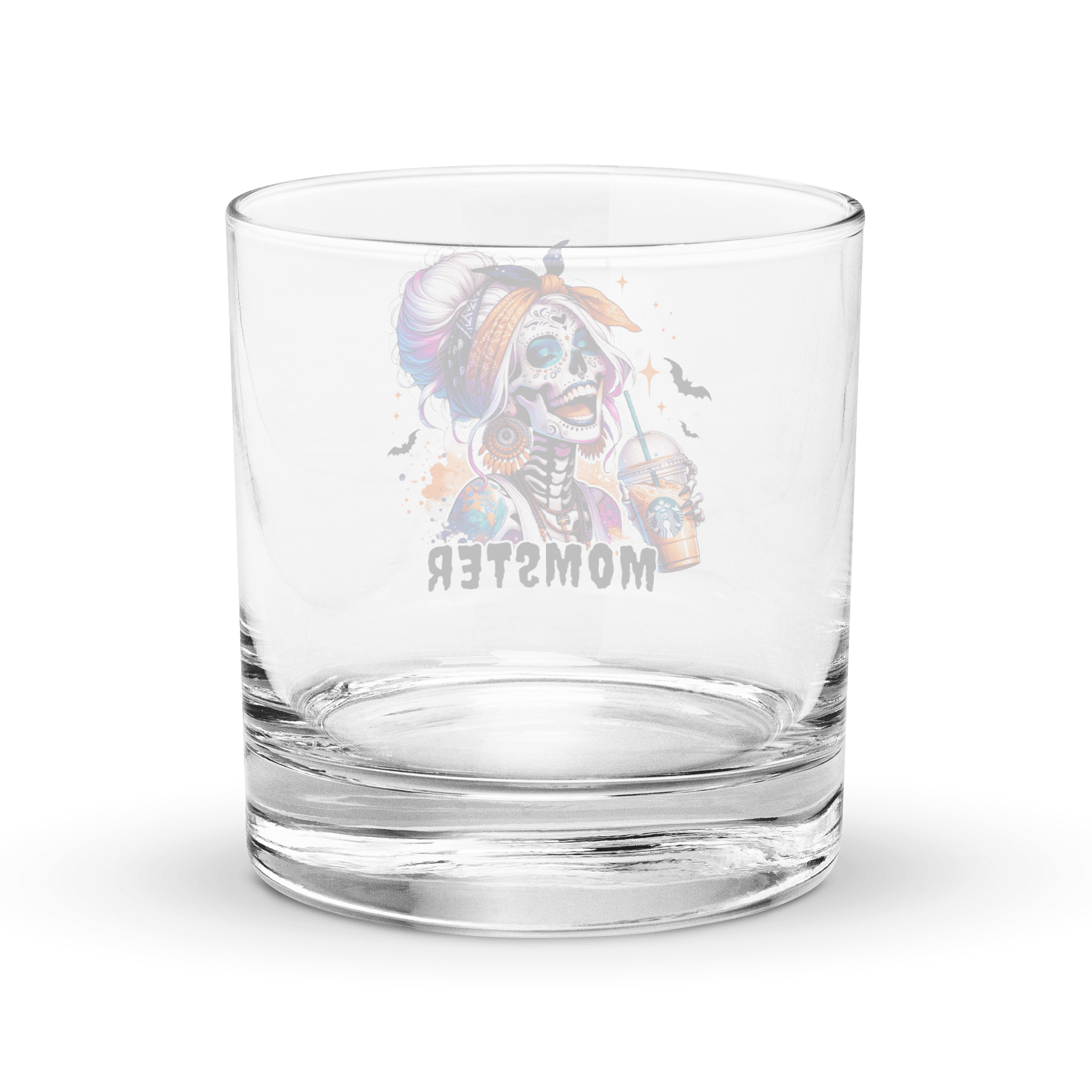 Day of the Dead Skeleton Rocks Glass product image (4)