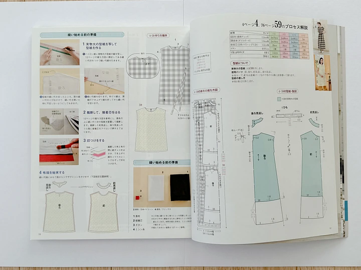 Japanese sewing magazine 2022 product image (1)