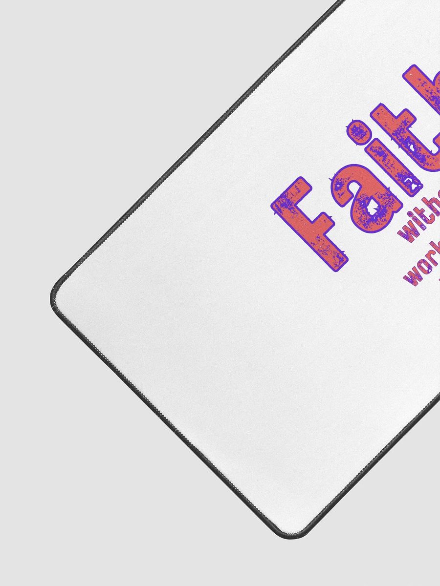 Faith Without Works Desk Mat product image (3)