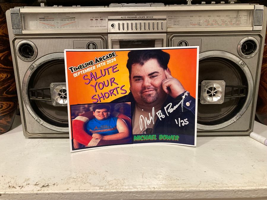 EVENT EXCLUSIVE DESIGNS: Autographed Michael Ray Bower TimeLine Arcade Event 9/14/24 Photo LIMITED product image (1)