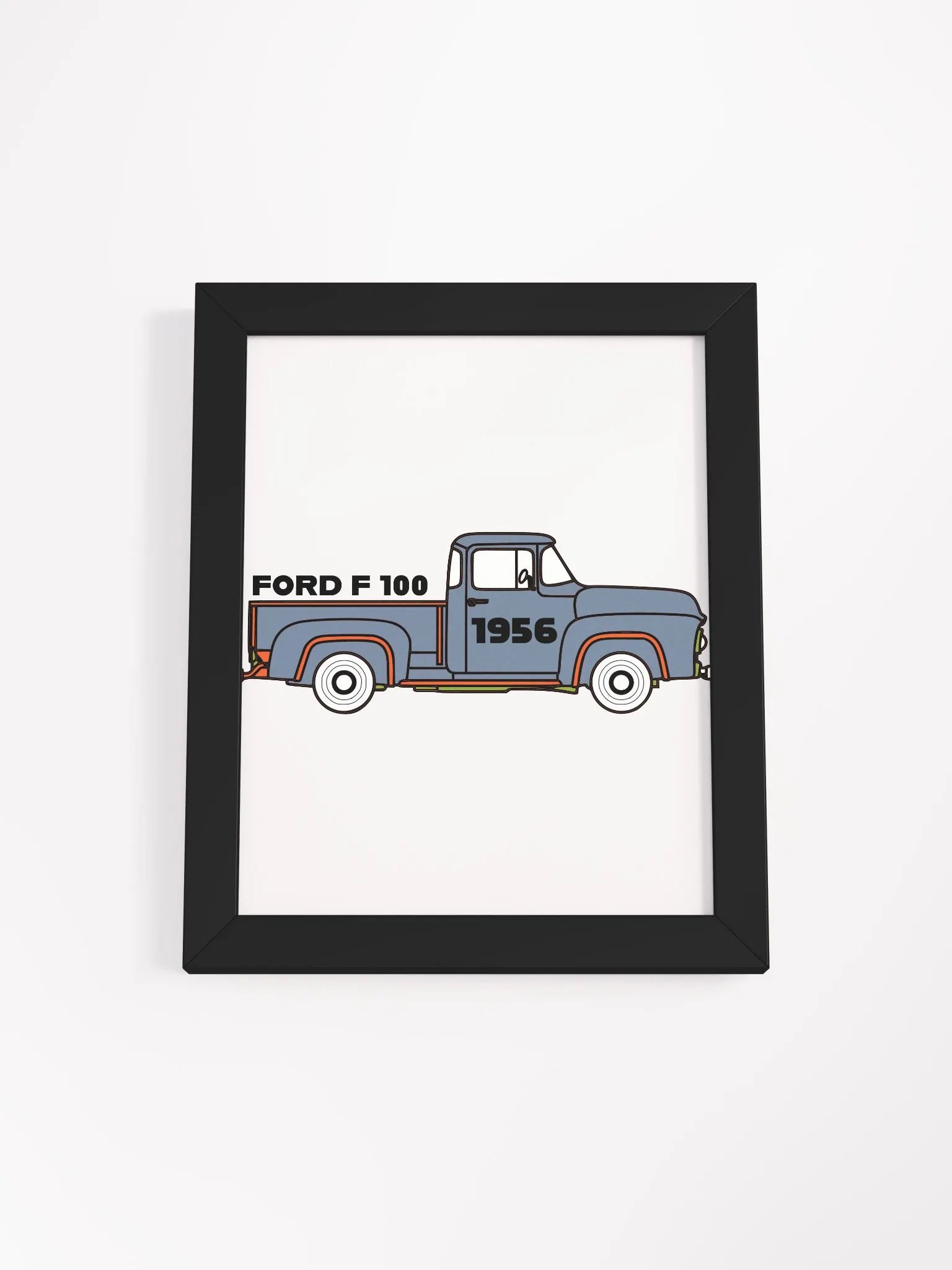 1956 Classic Pickup Truck Framed Poster product image (4)