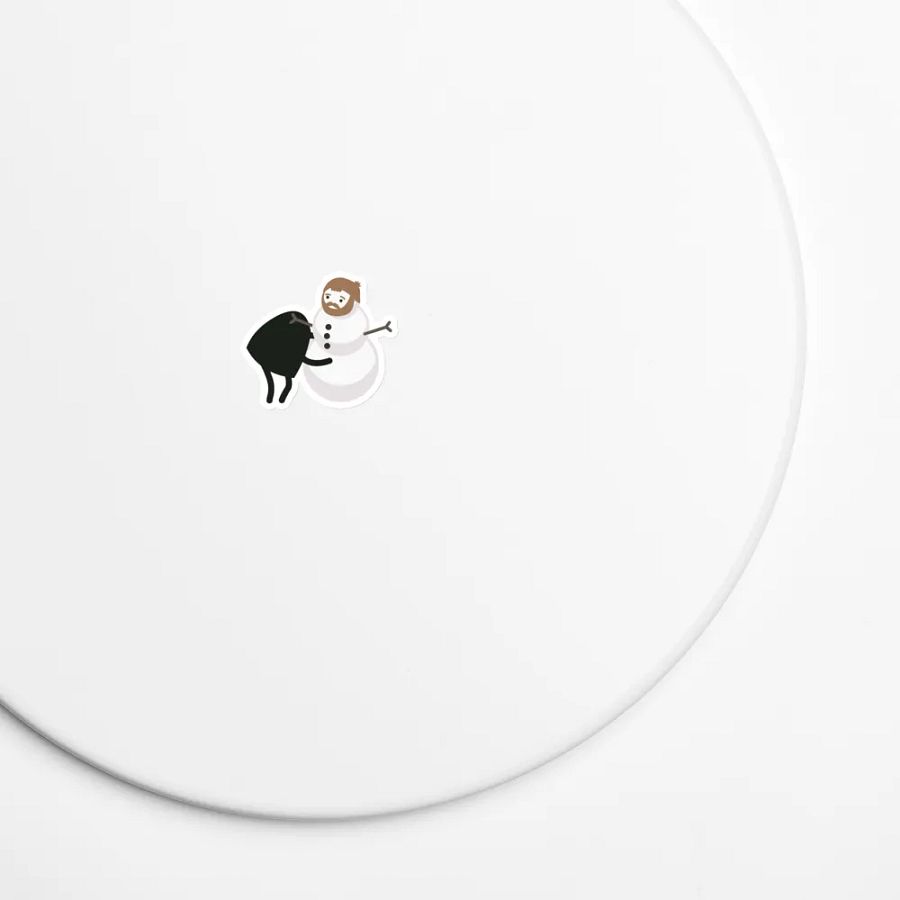 A Good Snowman is Hard to Build Magnet product image (5)