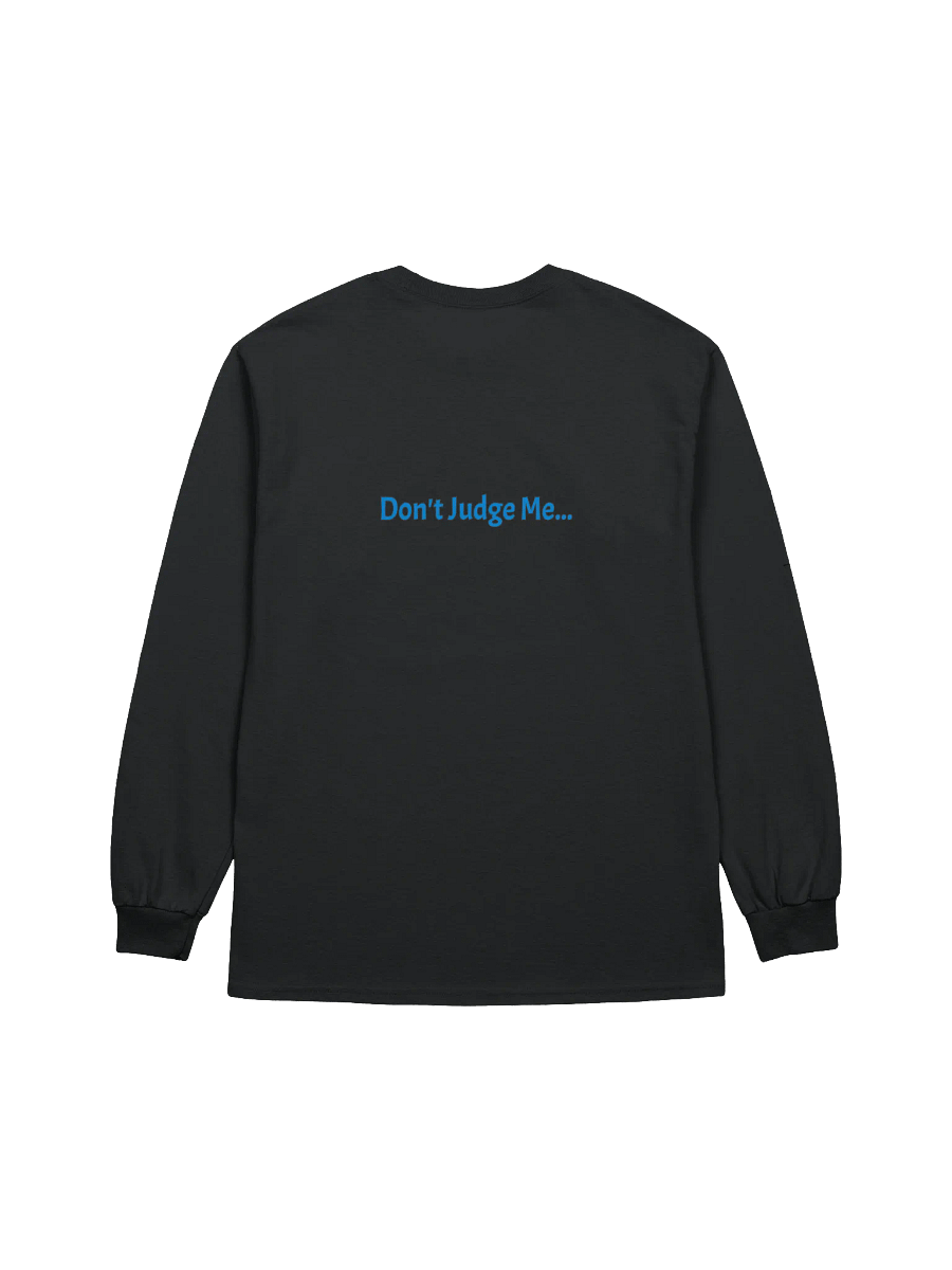 Happy Thoughts - Don't Judge Me - Junk Food - Gildan Ultra Cotton Unisex Long Sleeve T-Shirt product image (2)