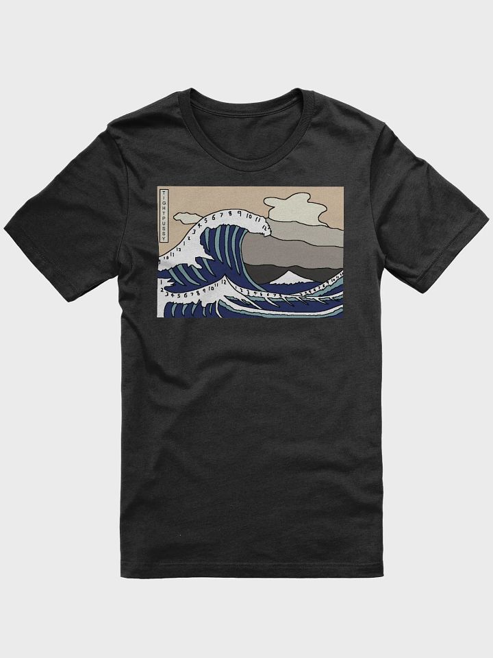 The Great Wave of Clockagawa Cotton T-Shirt product image (1)