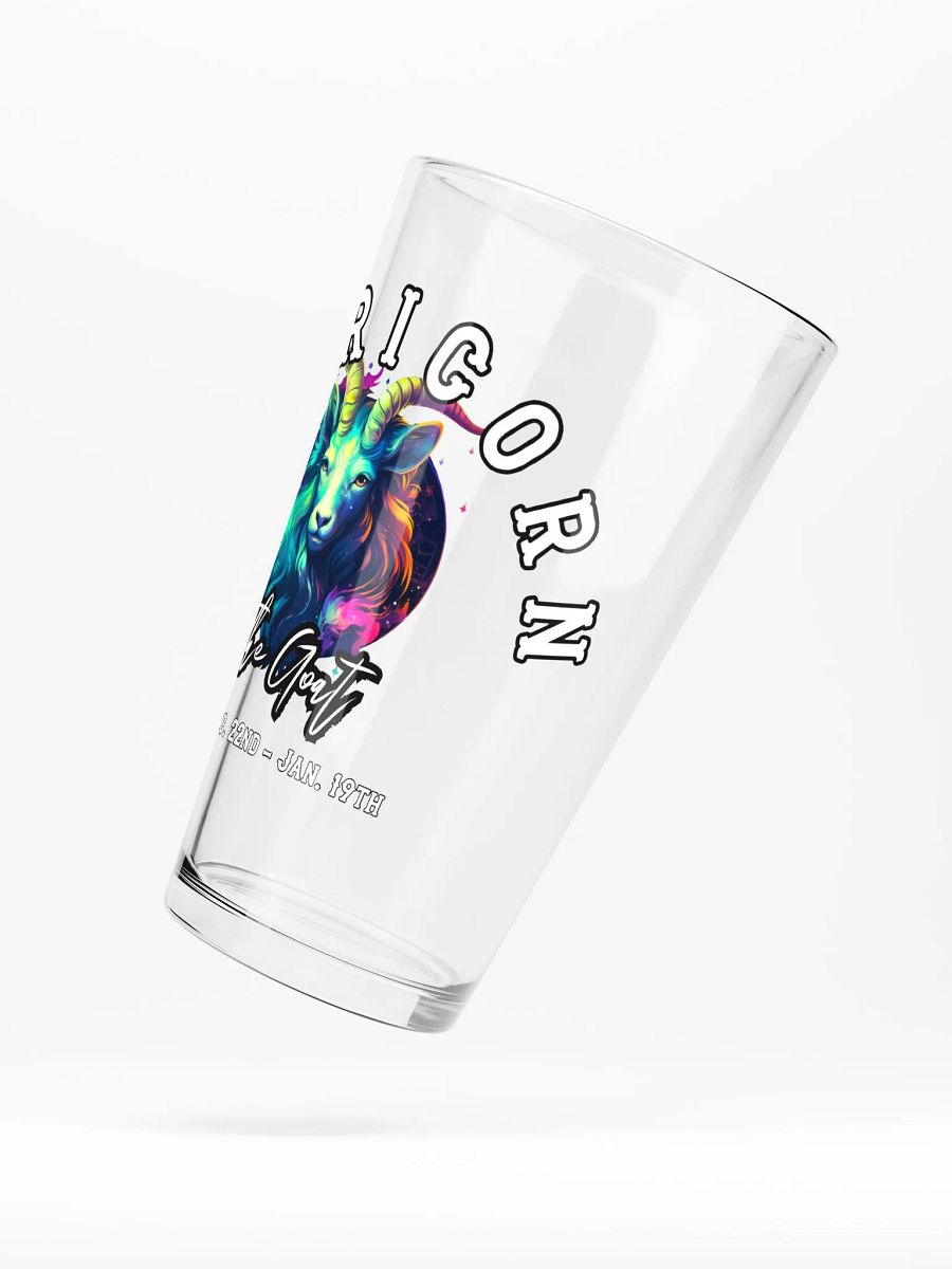 Capricorn - Zodiac Shaker Pint Glass product image (5)
