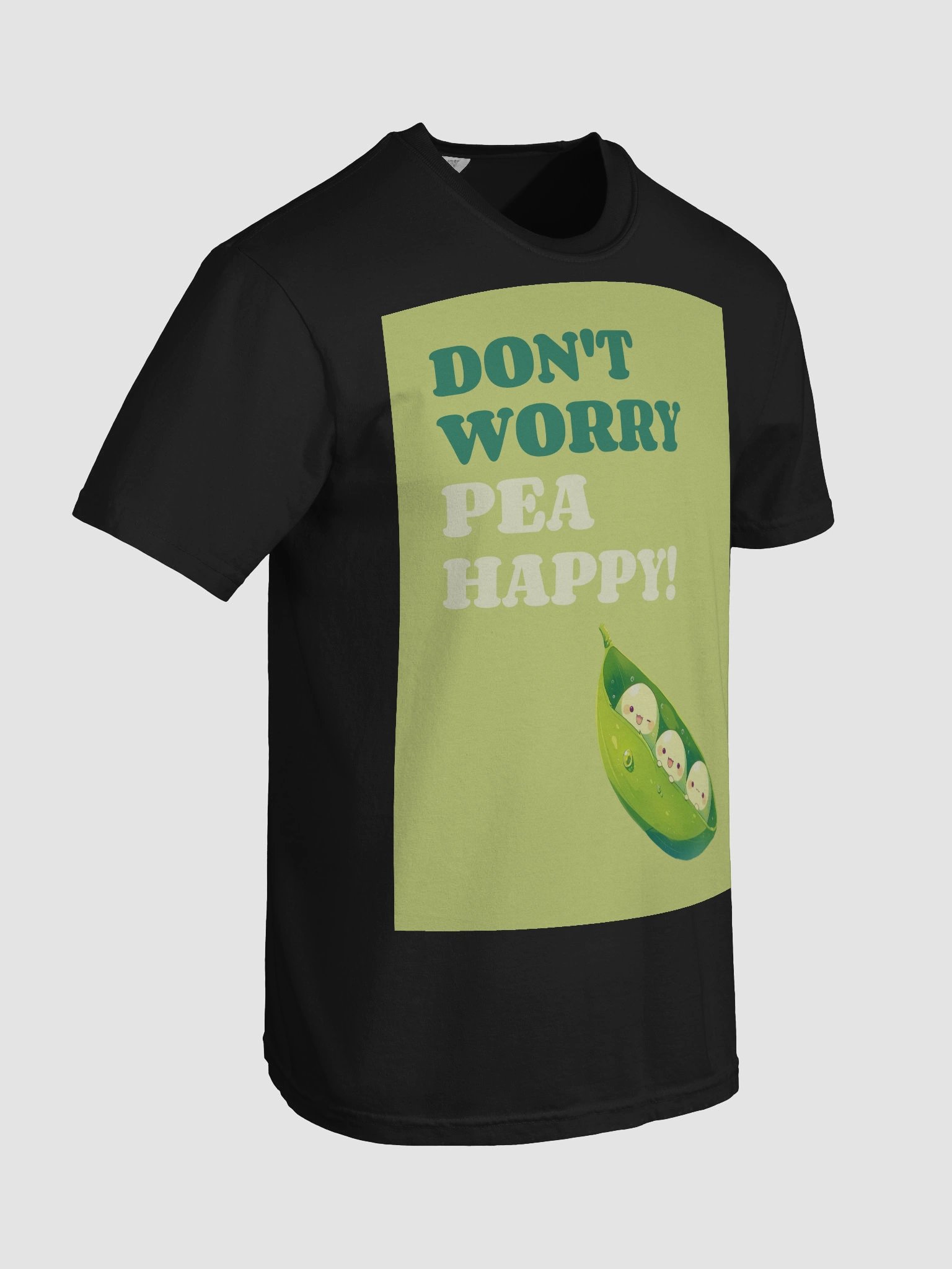 Pea Happy! Graphic Cotton Tee product image (74)
