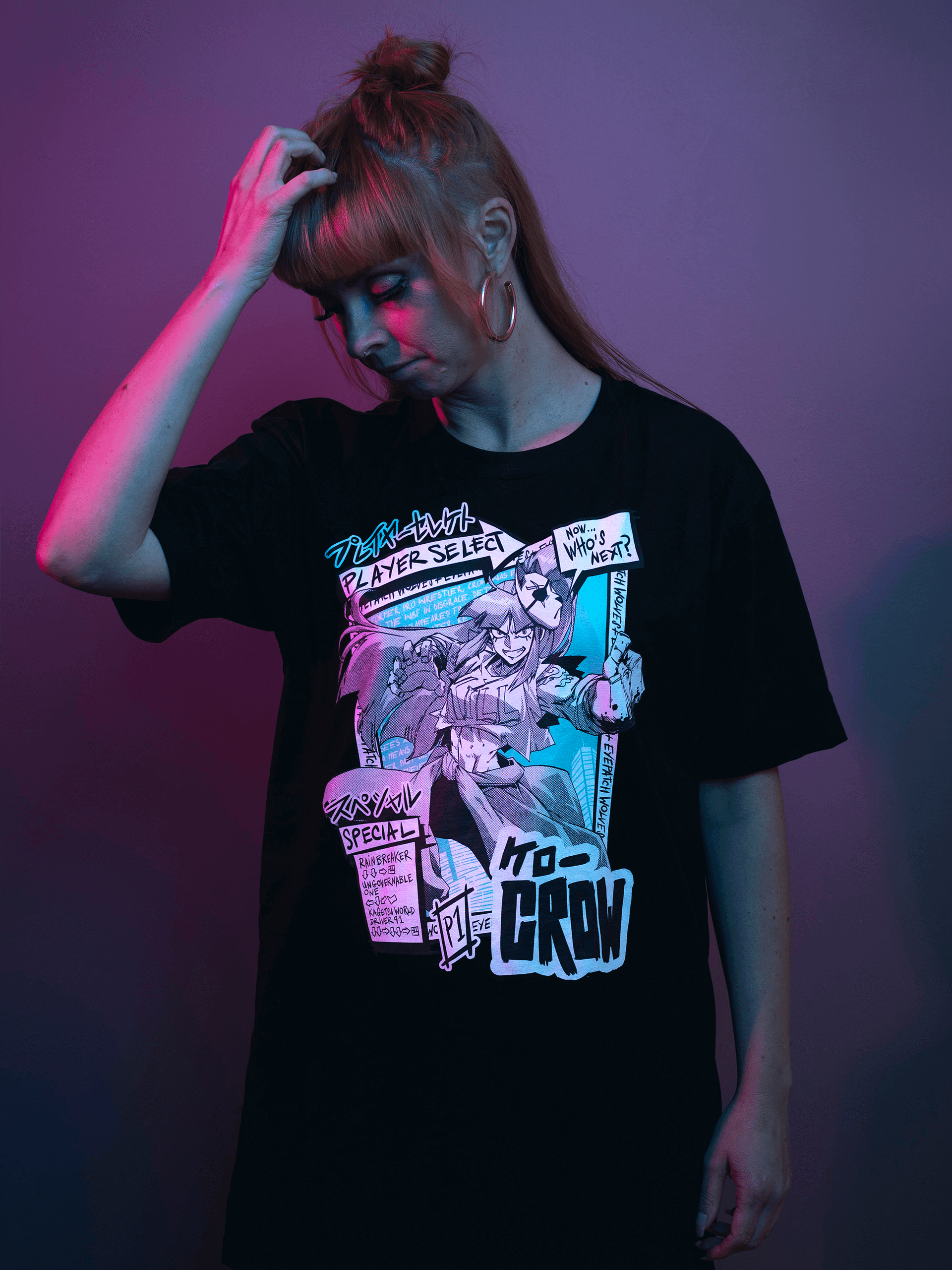 CROW CHARACTER SELECT T SHIRT product image (2)
