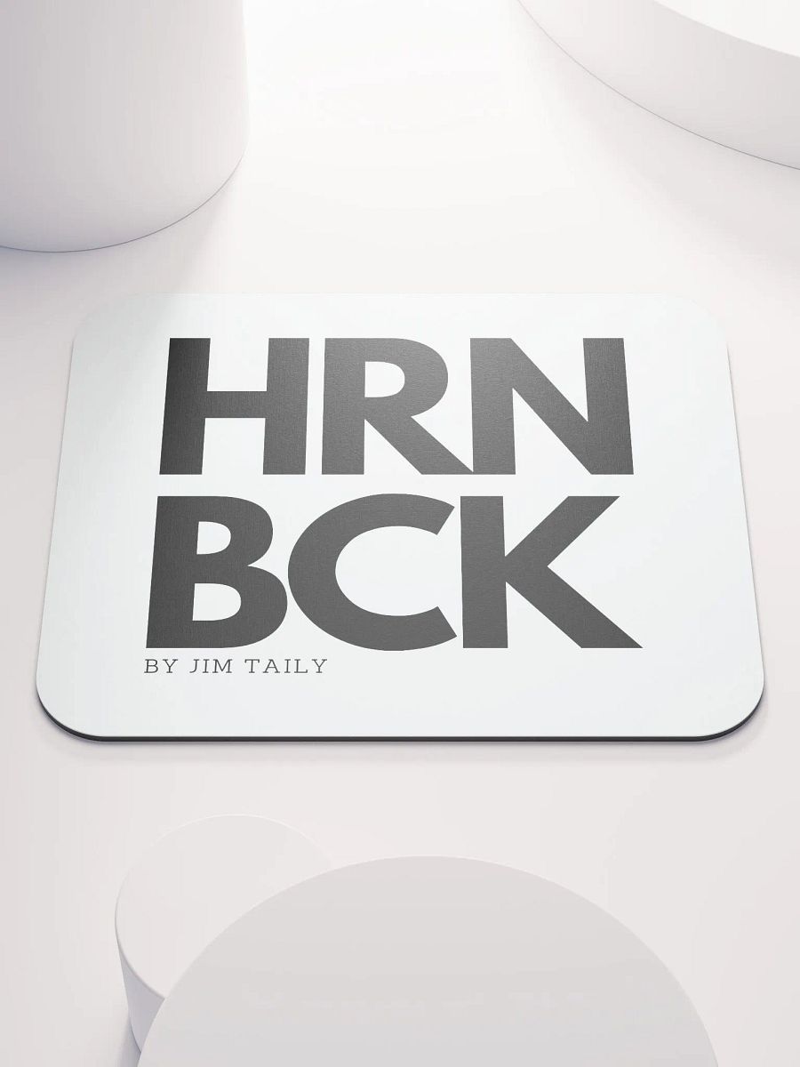 HRNBCK MOUSEPAD - Original White Edition product image (1)