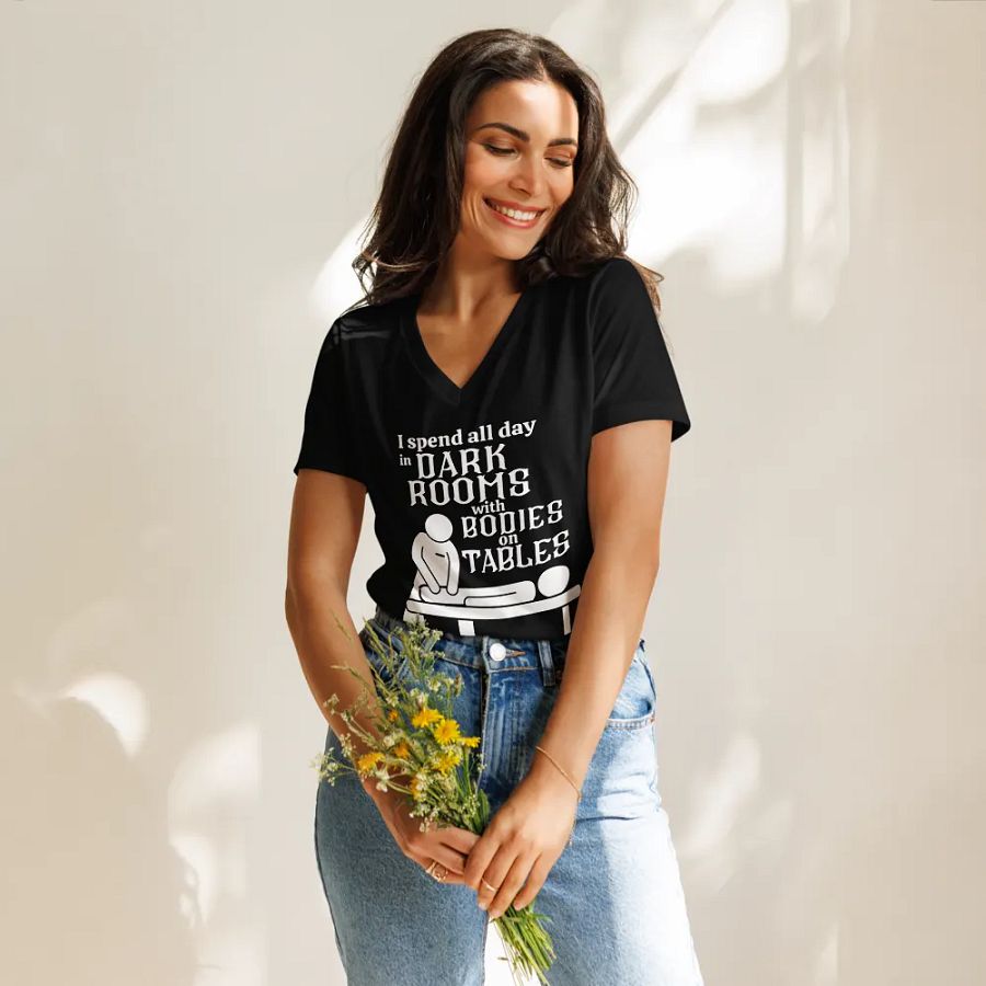 Creepy Job Lady's T-Shirt product image (11)