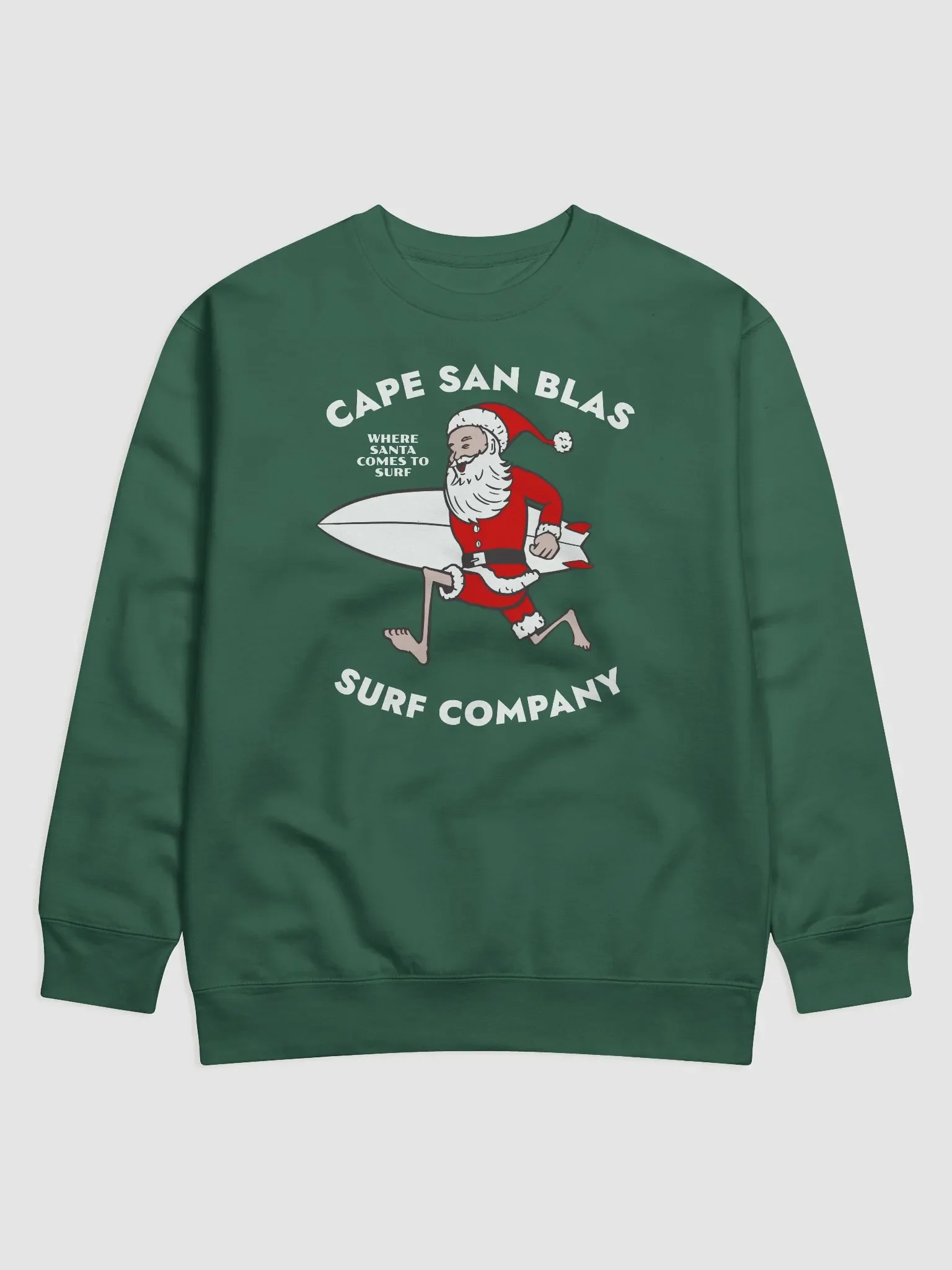 Where Santa Comes to Surf Sweatshirt product image (2)