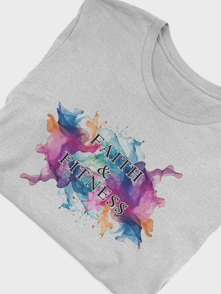 Faith & Fitness Christian Workout -Motivational T-Shirt product image (30)