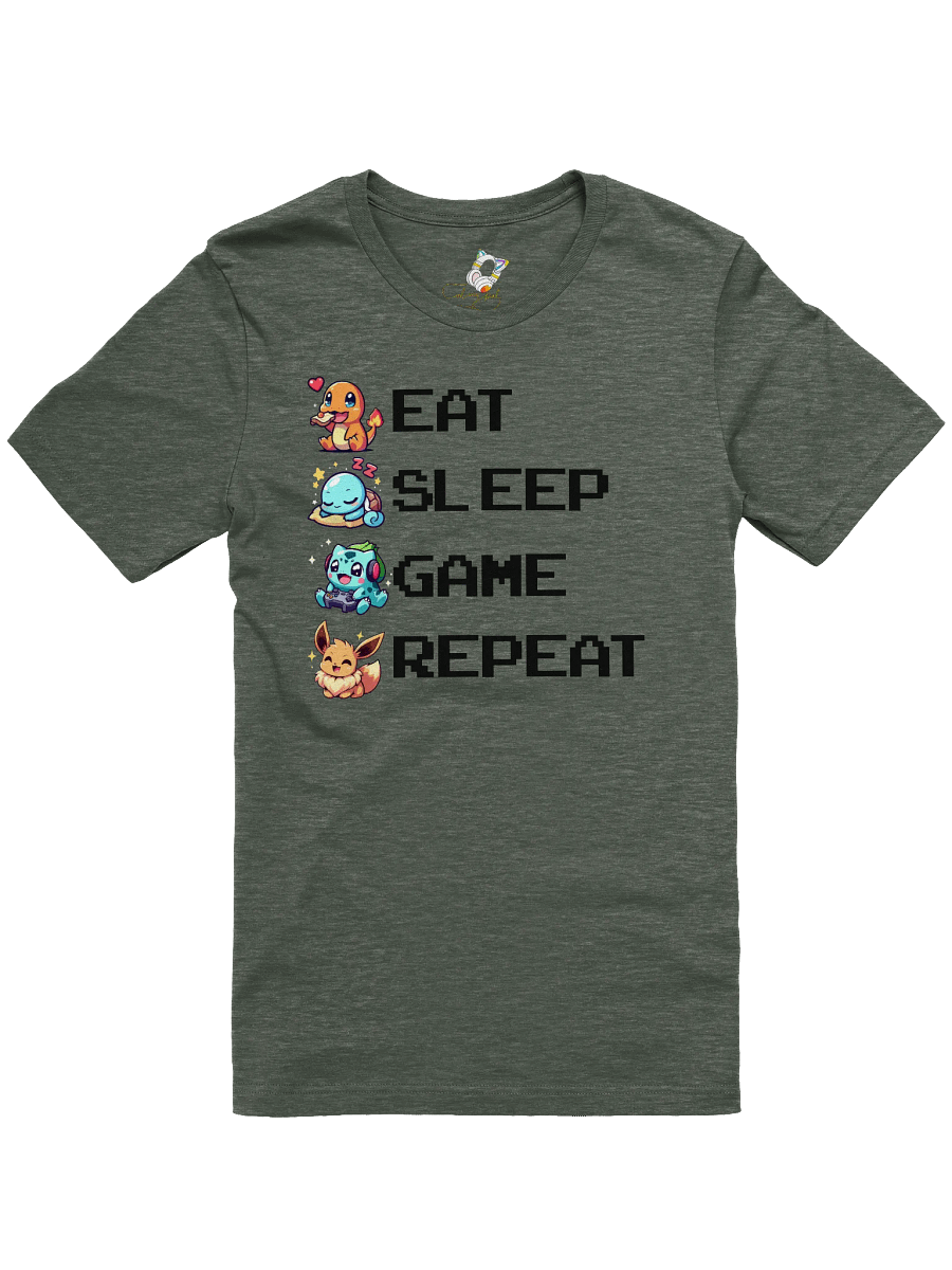 Eat. Sleep. Game. Repeat. Tee product image (1)