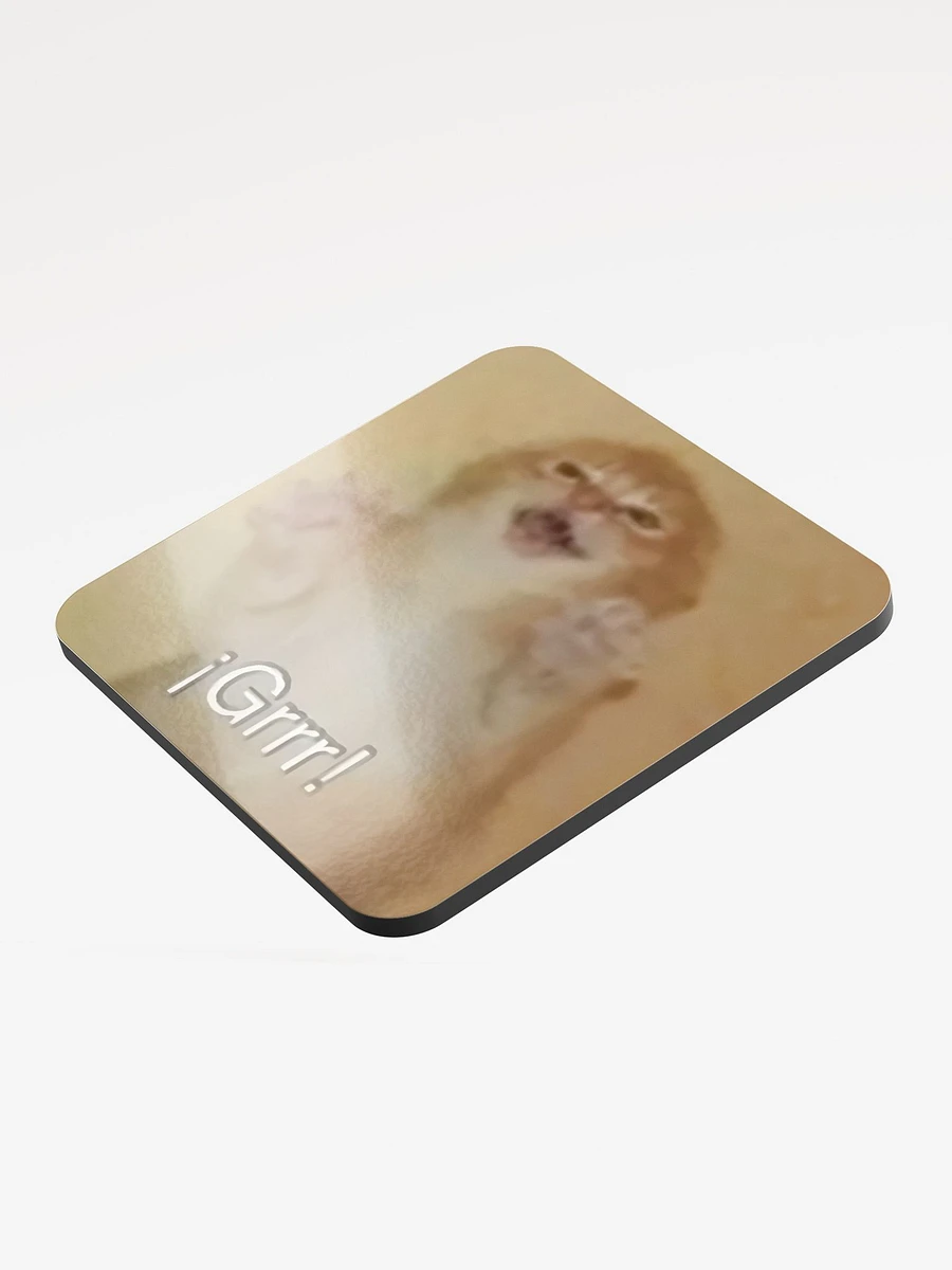 Glossed Cork Coaster: Meme Cats product image (3)