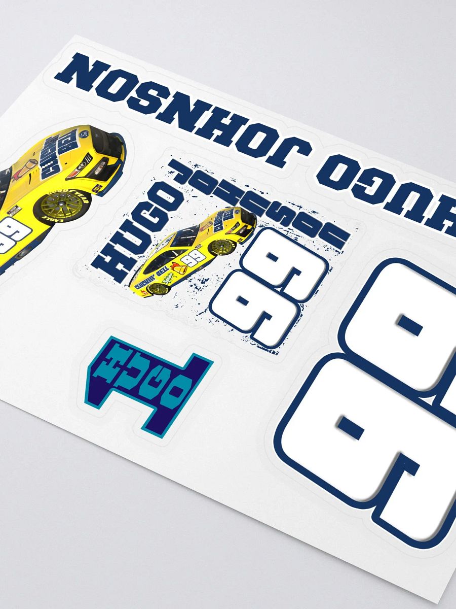 Hugo Johnson Racing Stickers product image (3)