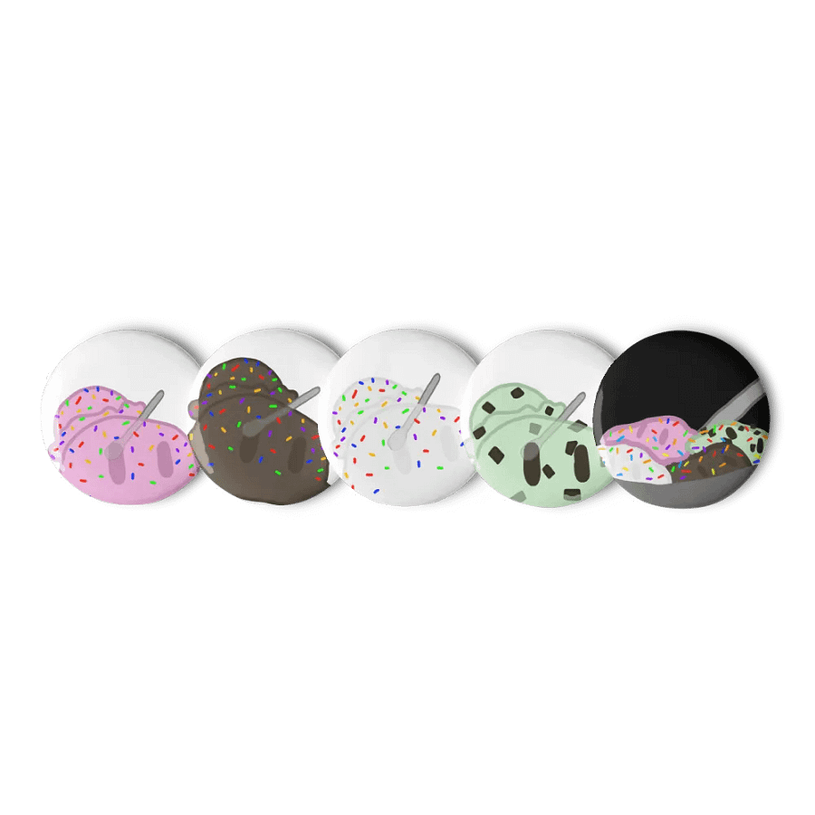 Icecream Bundle of Buttons product image (5)