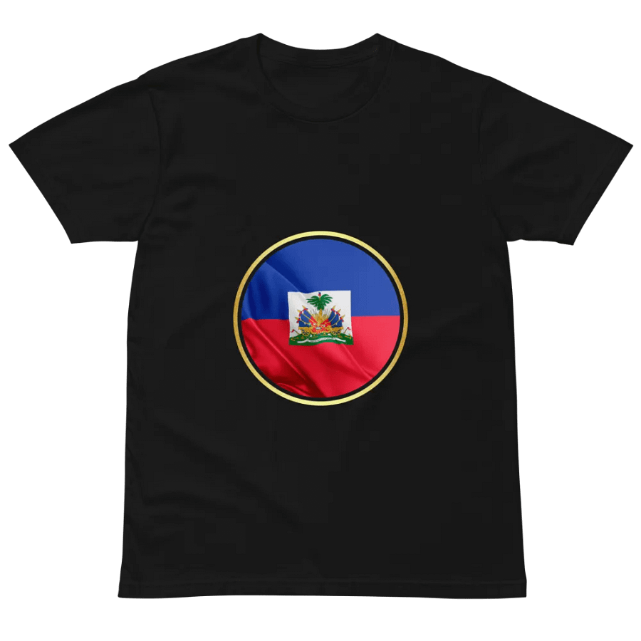 Ayiti Heritage Unisex Flag T-Shirt product image (6)