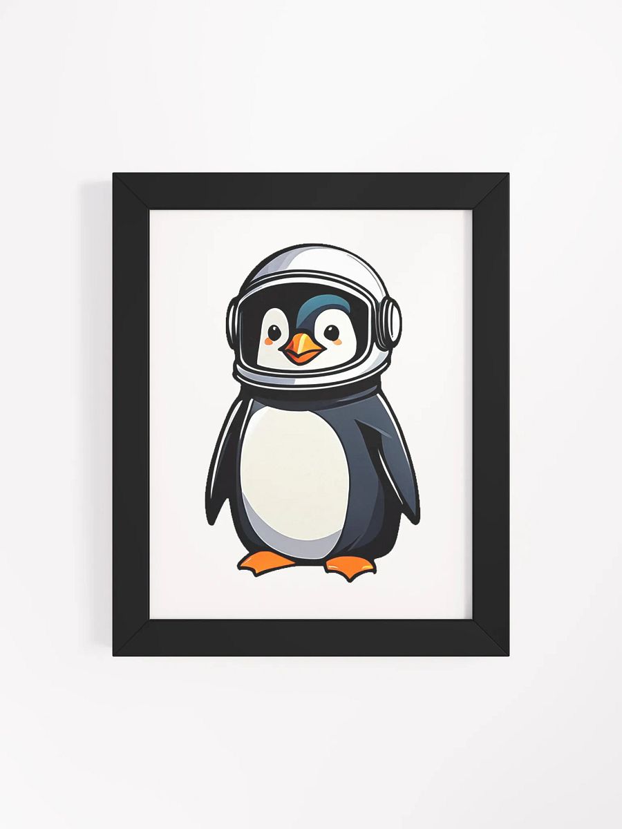 AstroPenguin Framed Matte Poster product image (29)