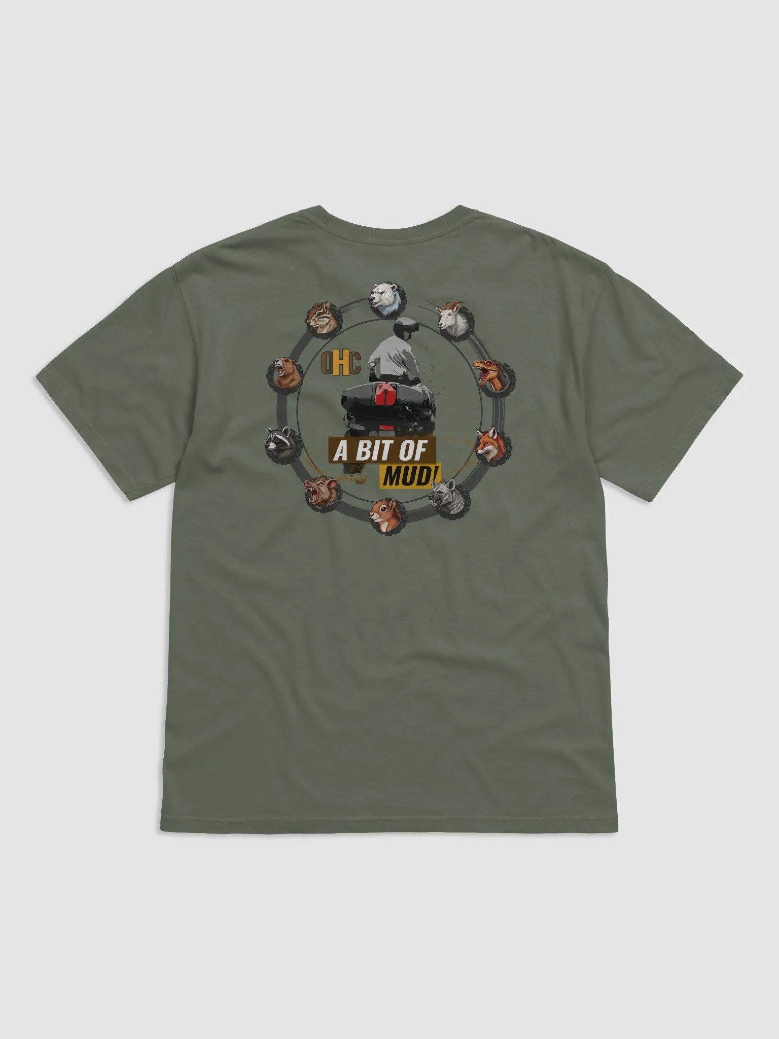 🛞 Trail Beasts — Where Every Rider Has a Wild Side - Comfort Colors Garment-Dyed Heavyweight T-Shirt product image (1)