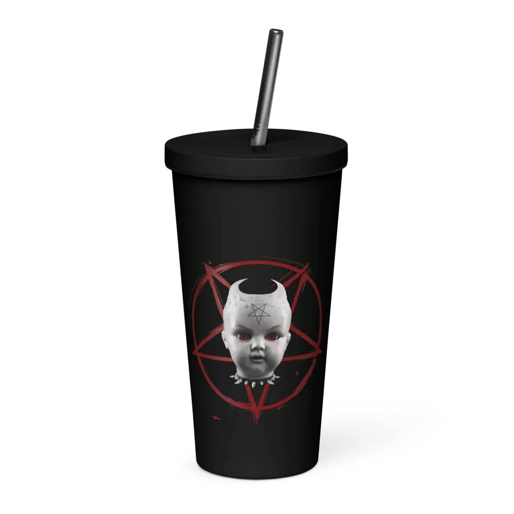 Cursed Doll Insulated Tumbler product image (1)