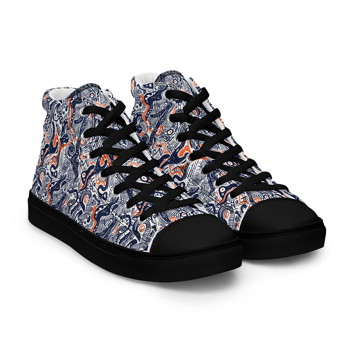 Liquid Energy | Women's High Top Sneaker product image (1)