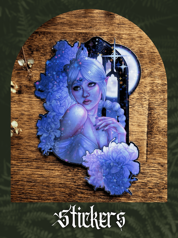 HOLO Shadowheart (Baldur’s Gate) Sticker product image (1)