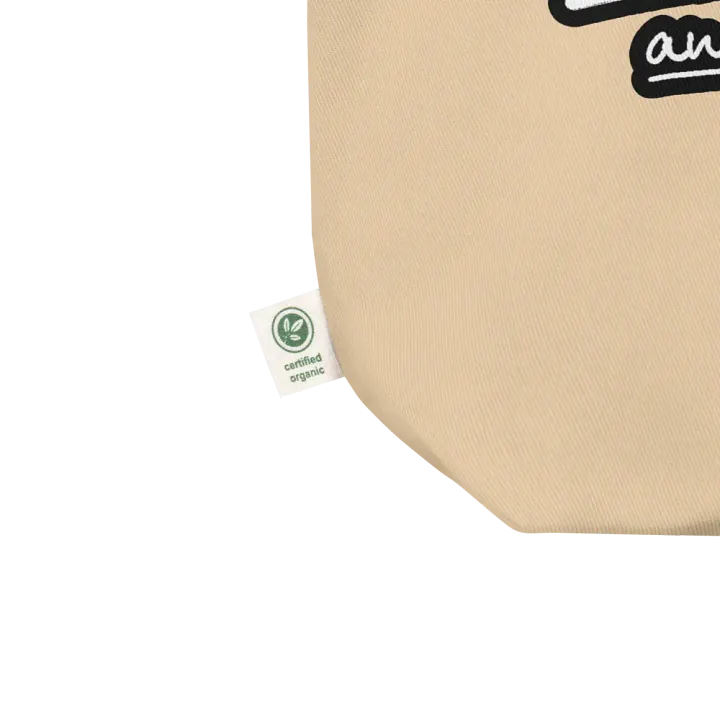 Bubbly and a B*tch (lined design) tote bag product image (2)