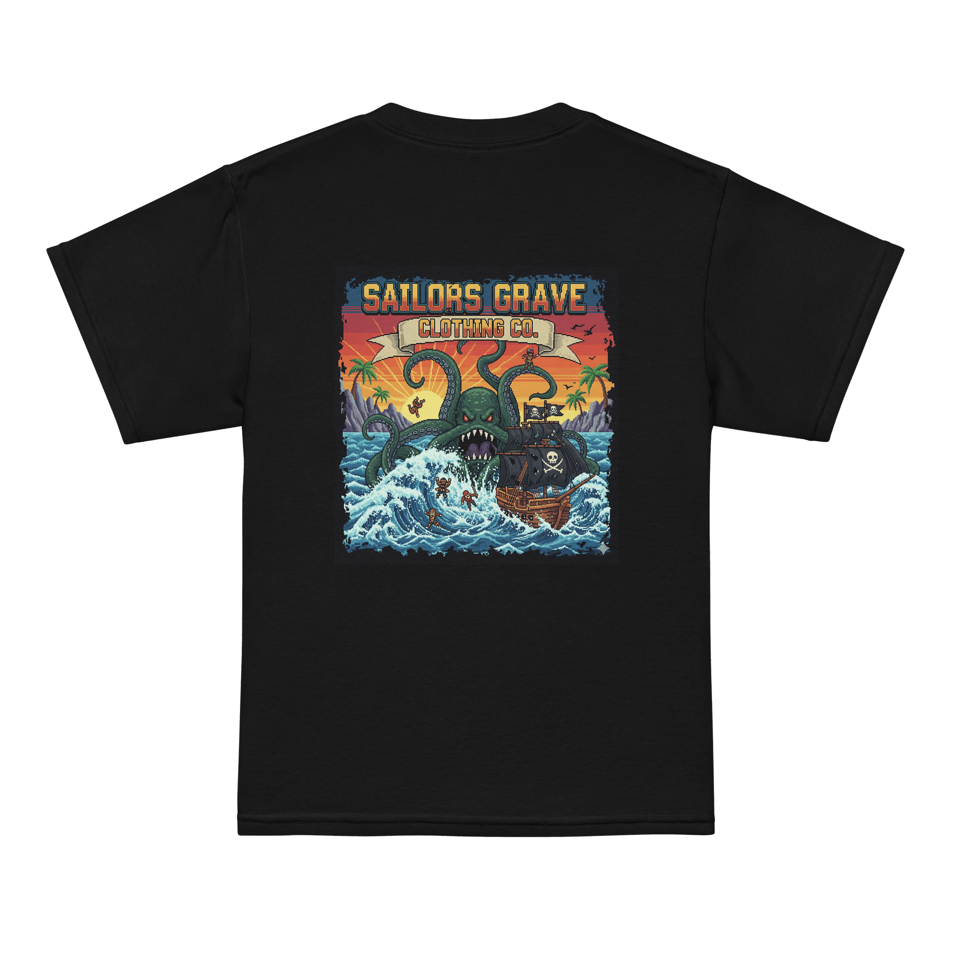 Kraken Attack! Kids Short Sleeve Tee product image (6)