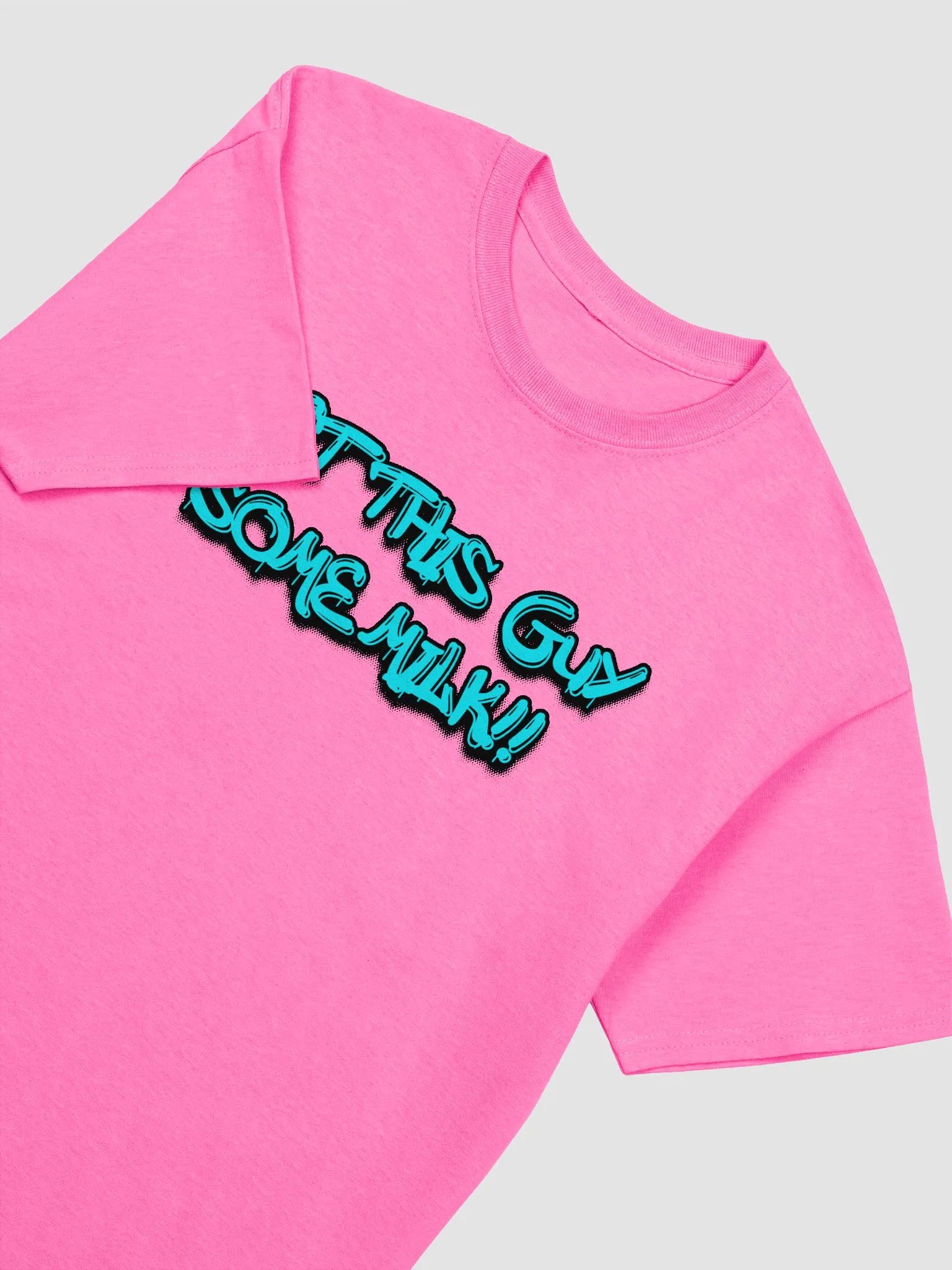Get This Guy Some Milk Tee Teal product image (17)