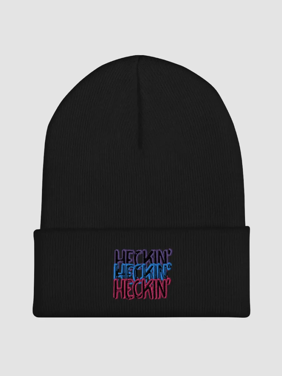 Cuffed Heckin' Beanie product image (1)