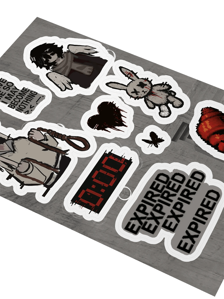 Cursed Croissant Sticker Pack product image (2)