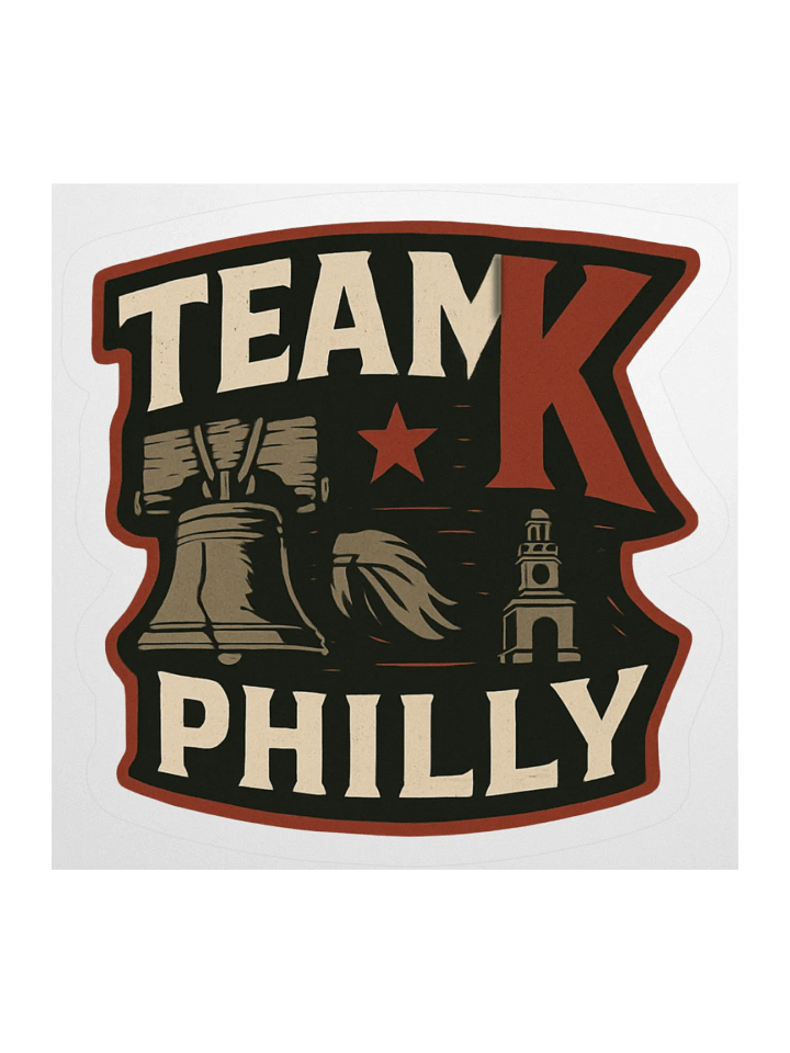 Team K Philly STICKERS product image (1)