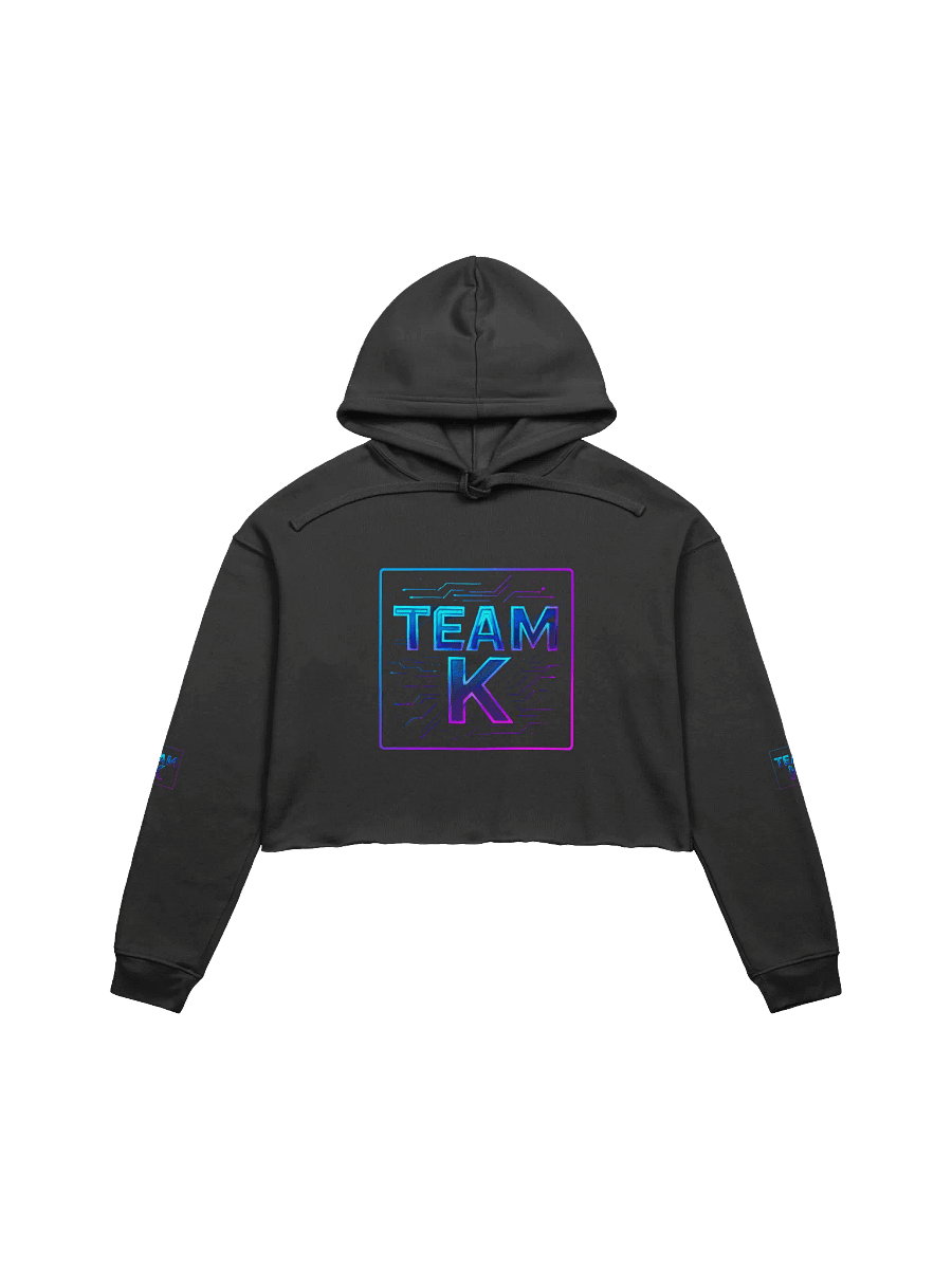 Team K V-11 Crop Hoodie product image (1)