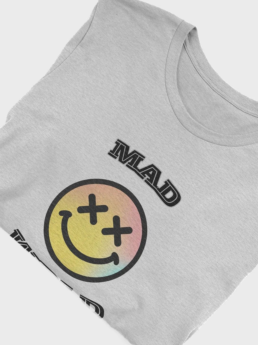 MAD WORLD Smiley T-Shirt – Edgy Graphic Tee, Retro Vibe, Unique Streetwear Design product image (23)