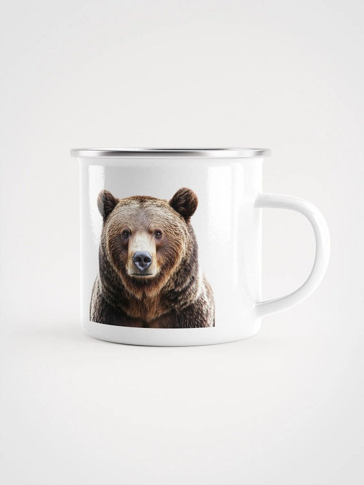 Grizzly Bear Camping Mug - 12 oz. product image (1)