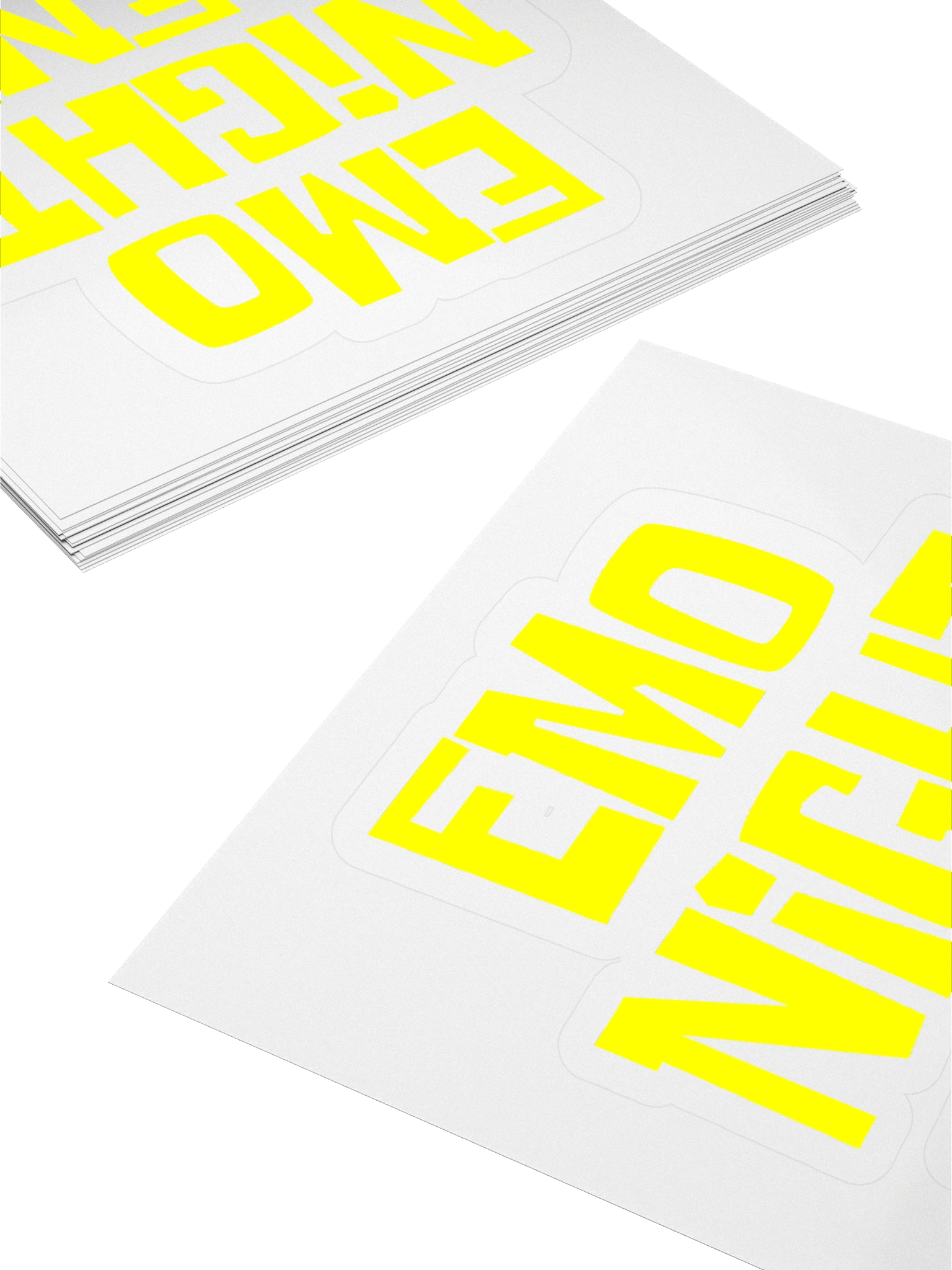 Emo Night Kent Sponge Sticker product image (11)