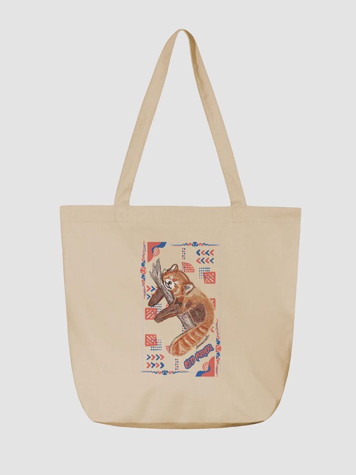 "Zzz" RED PANDA Dreams Eco Tote product image (4)