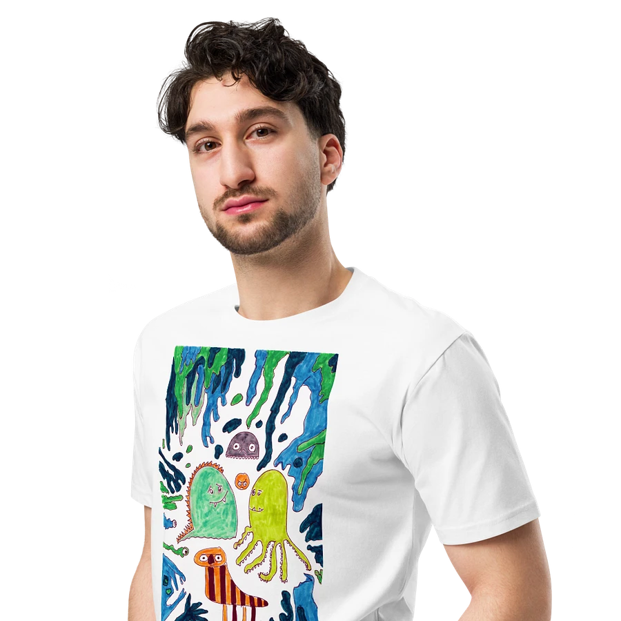 Abstract Doodle Monsters Unisex T Shirt product image (5)