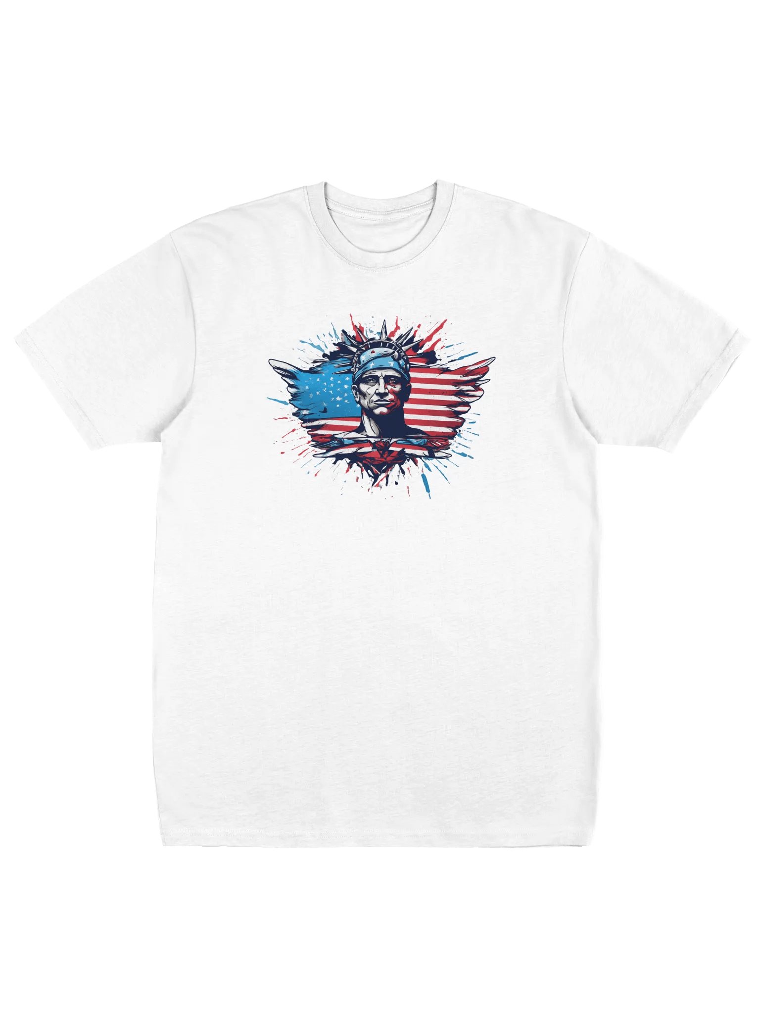 Liberty Graphic Tee, Stylish Men's USA Shirt, Perfect Patriotic Gift product image (2)