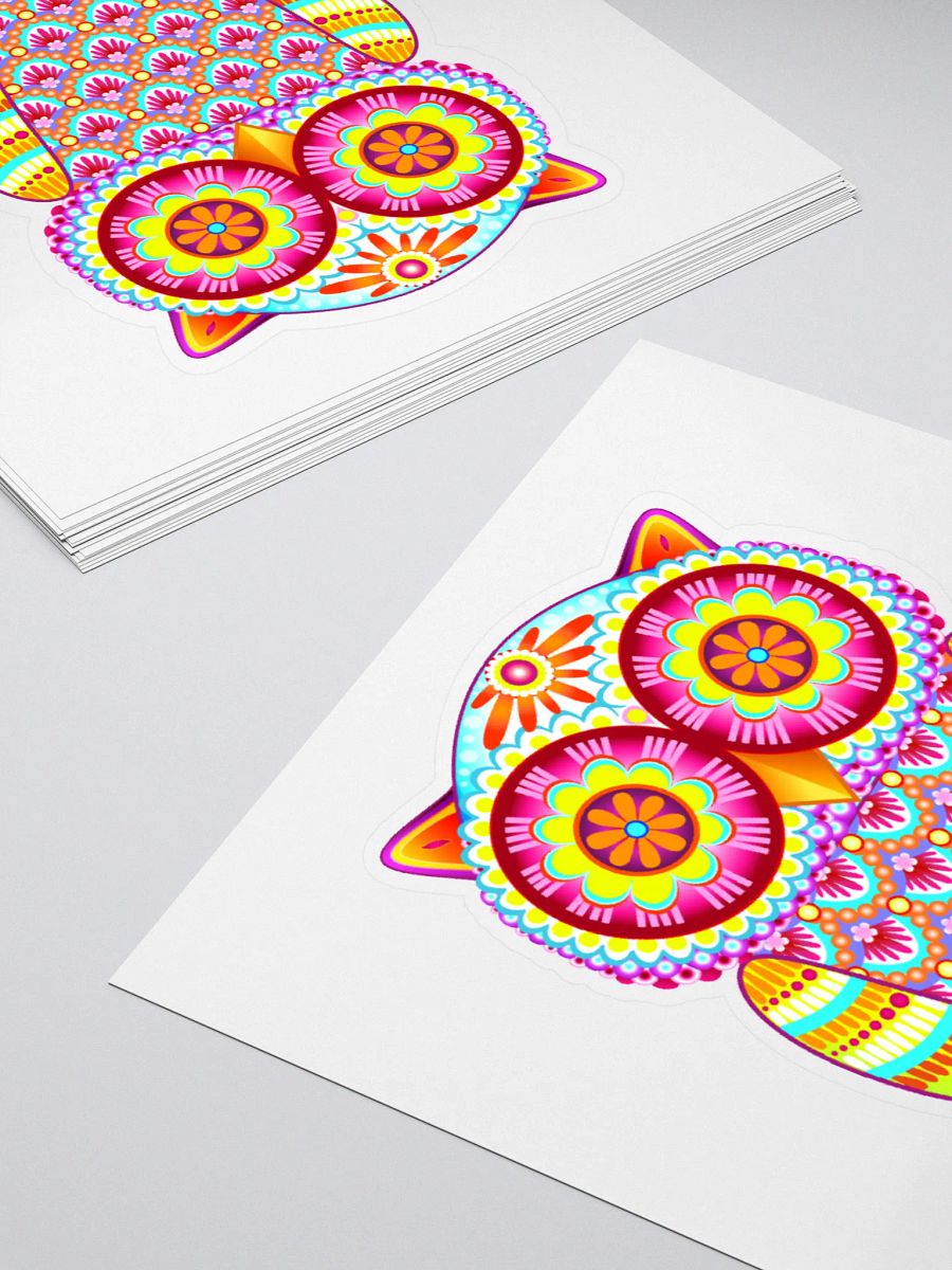 Groovy Owl Sticker product image (3)