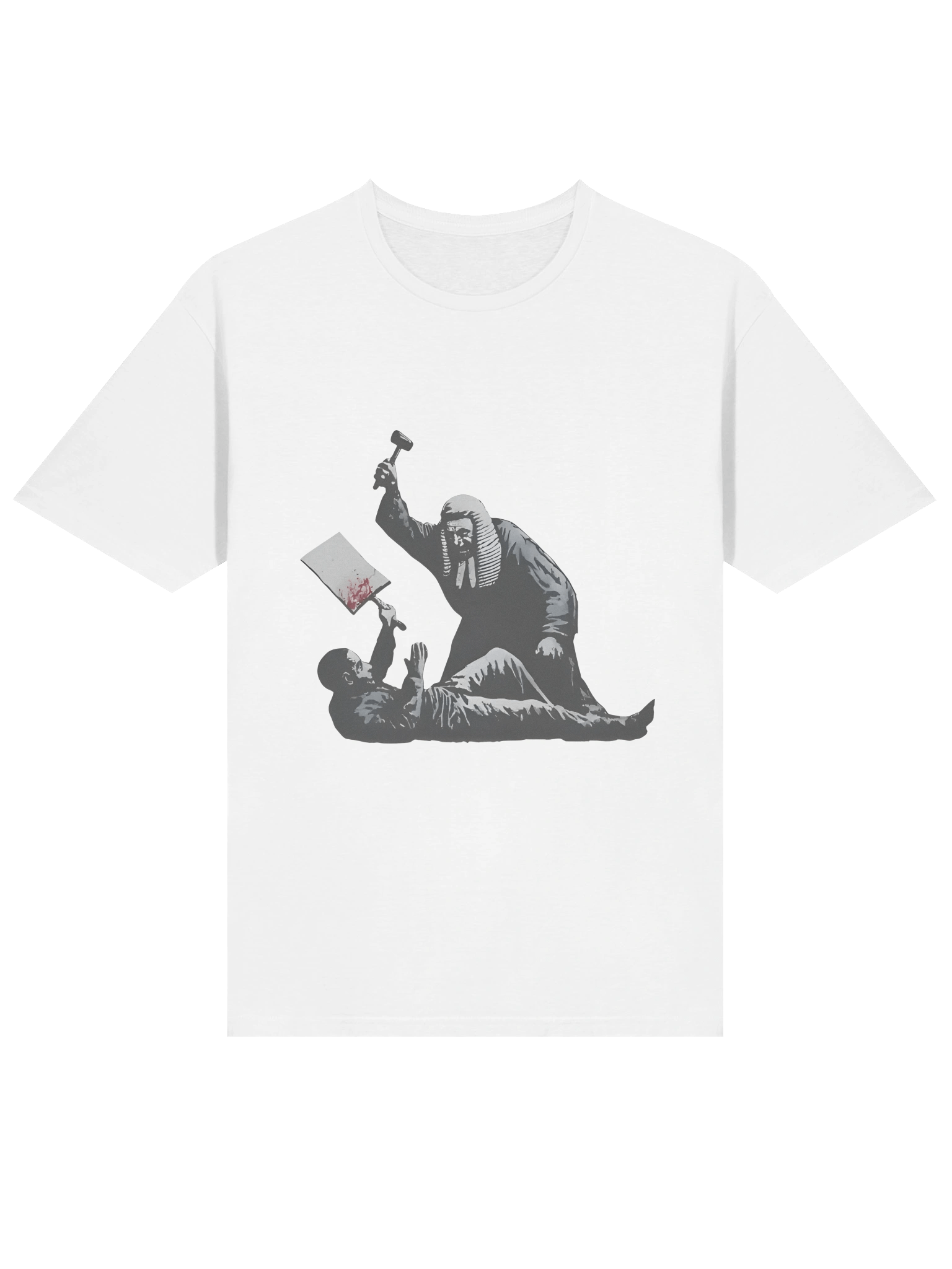 Banksy Royal Courts Of Justice Mural T-Shirt product image (2)