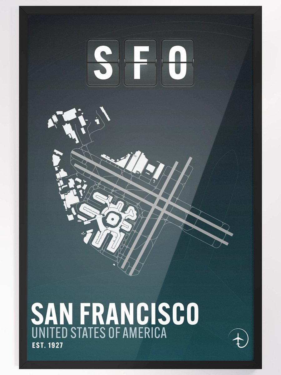 San Francisco Poster (Framed) product image (4)