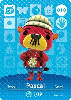 Pascal # 010 Animal Crossing Series 1 product image (1)